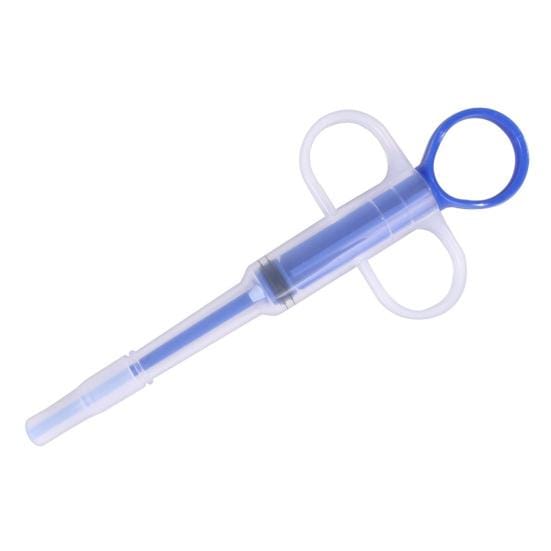 Transparante Hond Kat Huisdier Pill Medicament Feeder Injector Spuit Voedingshulpmiddel pack-1 blauw
