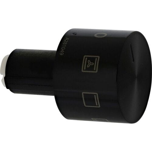 AEG knop, functies, zwart, 7+0 140281049050