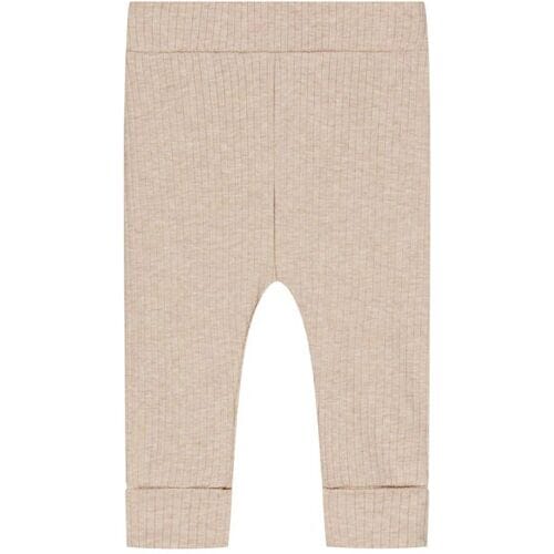 Prénatal newborn broek rib Light Sand Melange 44 unisex