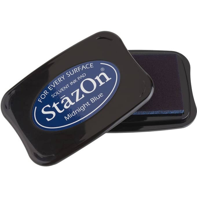 SZ-62 Stazon sneldrogend stempelkussen Midnight Blue blauw