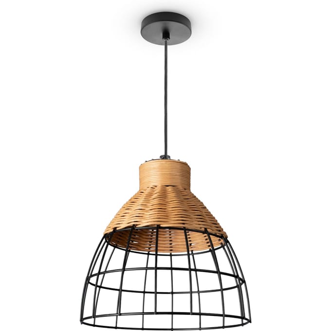 Hanglamp Riha natuurlijk