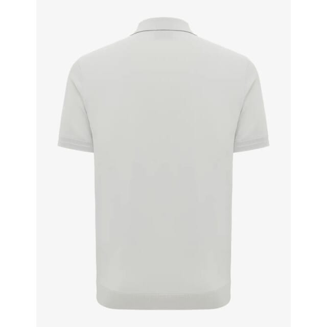 Genti Polo 2 Buttons Ss Polos Lichtgroen K4122-1260