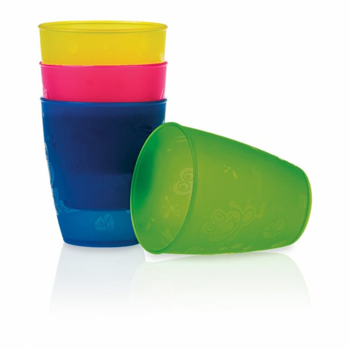 Nûby - Drinkbeker 4 Stuks - Meerkleurig - 300 ml