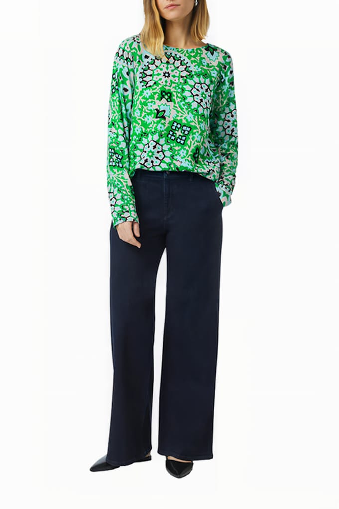 Comma Blouse Green Taglia: 34 | Maglie a manica lunga Outlet | Donna | Verde