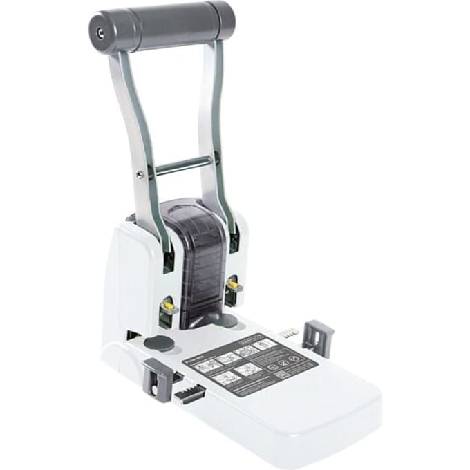 Perforator Rapesco Germ-Savvy High Capacity Eco P1100 antibacterieel 2-gaats wit