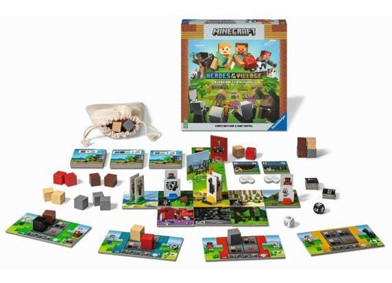 Ravensburger Minecraft junior - Heroes of the village Bordspellen