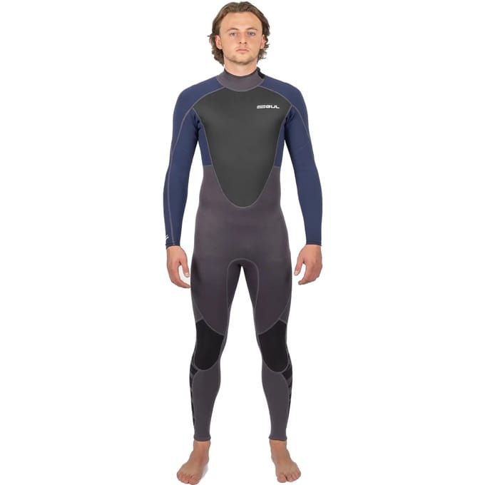 Volledige combinatie met lange mouwen GUL Response 3/2 Back-Zip