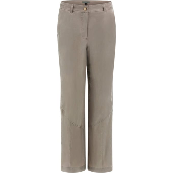 GUESS Eco Enora Straight Pant Sage Leaf Taglia: L | Pantaloni Outlet | Donna | Verde
