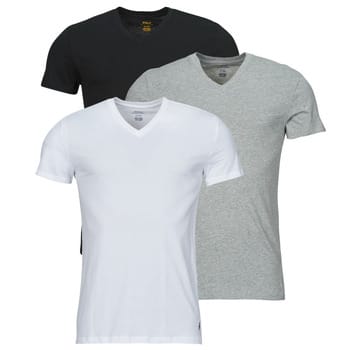 Polo Ralph Lauren  T-shirt Korte Mouw S / S V-NECK-3 PACK-V-NECK UNDERSHIRT