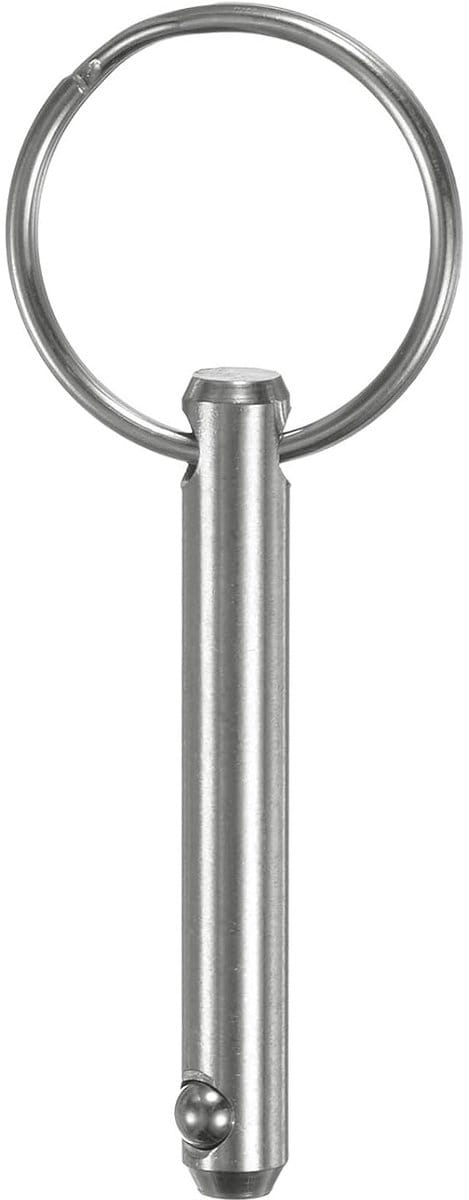 Quick Release Pins 6 mm Diameter en 32 mm Lengte voor Bimini Constructie en Boten - RVS 304, Duurzaam en Betrouwbaar