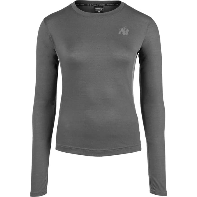Dames-T-shirt met lange mouwen Gorilla Wear Raleigh