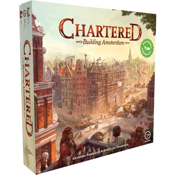Jolly Dutch Chartered: Building Amsterdam - Bordspel voor 2-6 spelers - 10+ jaar