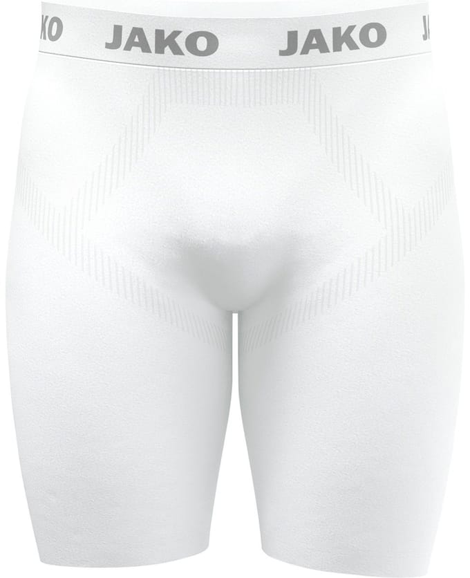 Jako Seamless Short Tight Slidingbroek Heren - Wit | Maat: XL