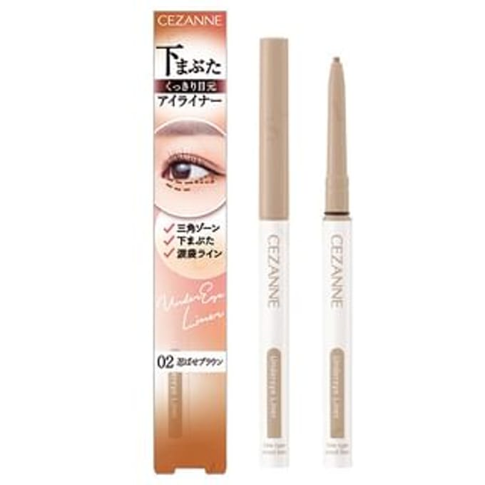 CEZANNE - Under Eyeliner 02 Hidden Brown