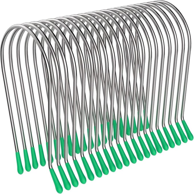 20x Beveiligingsclips voor Grote Haarrollers (3.8cm / 1.5 inch) - Herbruikbare Krulspeld Clips