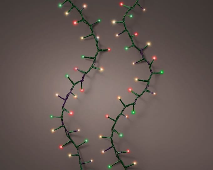 Lumineo kerstverlichting LED Compact Lights Twinkle 22,5m, multicolor