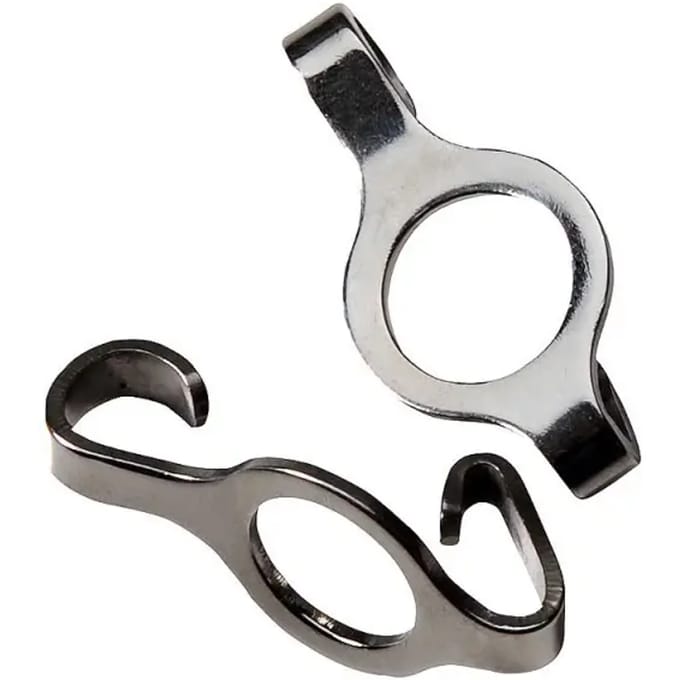 Platte paardenhaken voor stoepketting Feeling