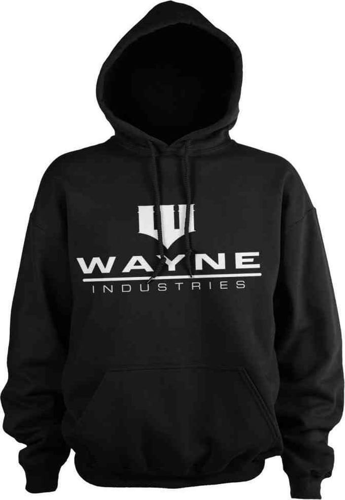 DC Comics Batman Hoodie/trui -S- Wayne Industries Logo Zwart