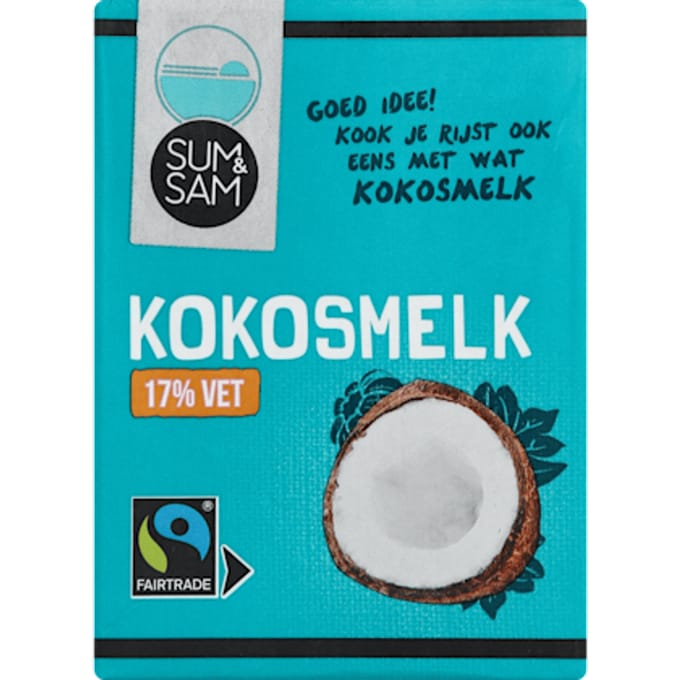 Kokosmelk 17% vet