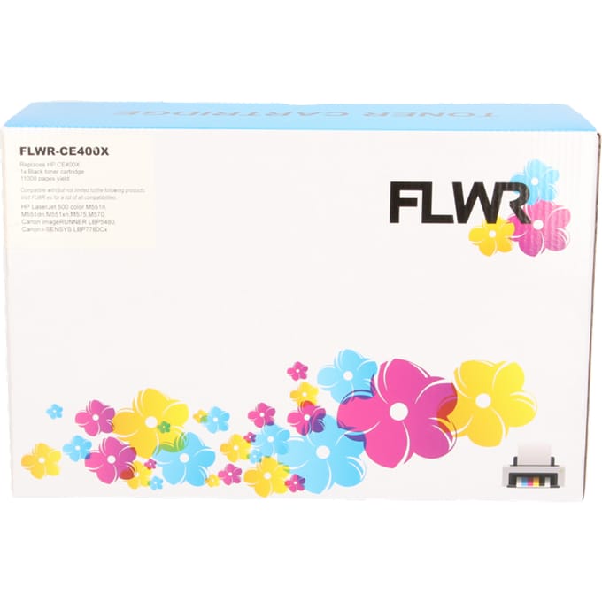 FLWR - Toner / 507X / Zwart - Geschikt voor HP