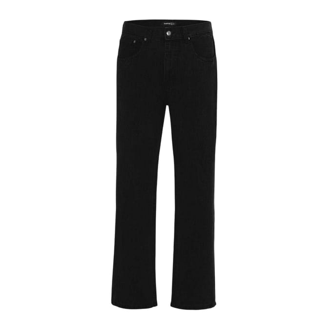 Firetrap Heren Denim Jeans (Zwart)
