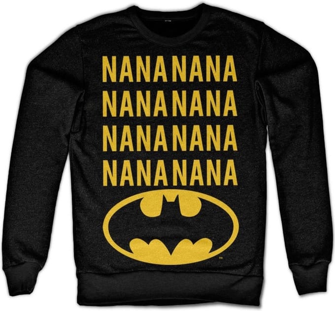DC Comics Batman Sweater/trui -M- NaNa Batman Zwart