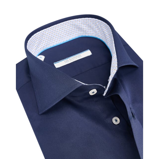 The BLUEPRINT Premium Business Overhemd Donkerblauw Heren