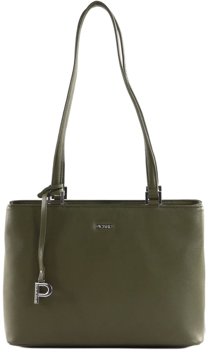 PICARD schoudertas shopper Really Shopper Olive olijfgroen