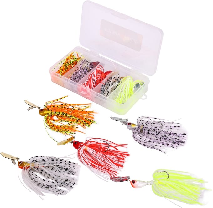 Fish4All Bladed Jig Kit 19g 12cm (5 Stuks) - Kunstaas Set