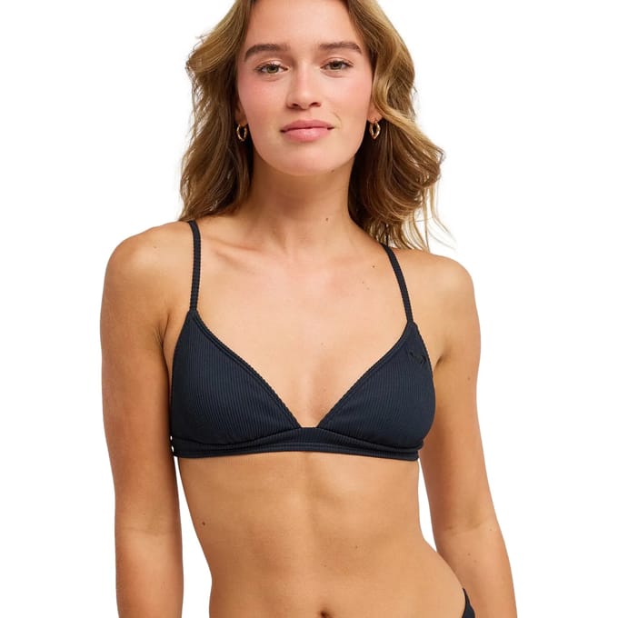 Roxy Love Fixed Triangle Bikinitop Zwart L Vrouw