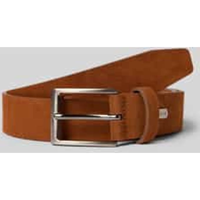 Leren riem met doornsluiting