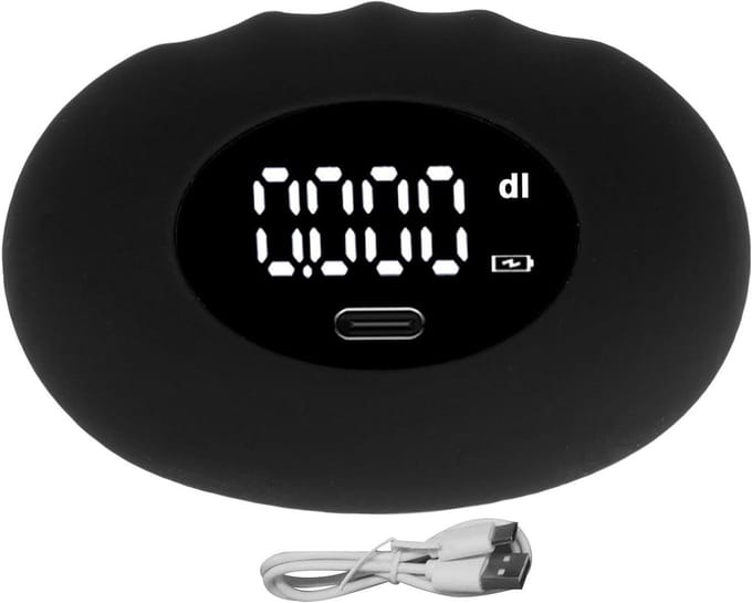 Dailygoods- Vingertrainer 180 kg - Handtrainer - Grijper Trainer - Siliconen - Ergonomisch Ontwerp - Mobiel Opladen
