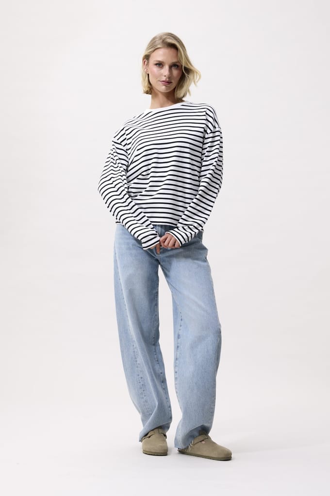 Catwalk Junkie Striped Long Sleeve Off White Talla: 40 | Manga Larga Outlet | Mujer | Blanco