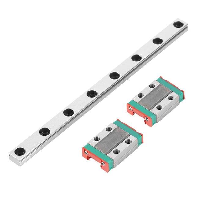MGN9B 150mm lineaire geleiderail 9mm breed met 2 stuks MGN9B railblok