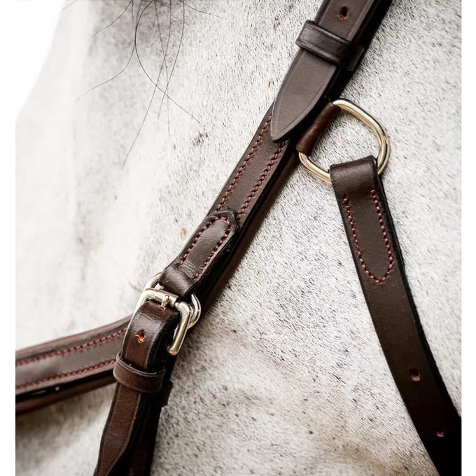 Micklem Deluxe anatomisch wedstrijdhoofdstel Horseware