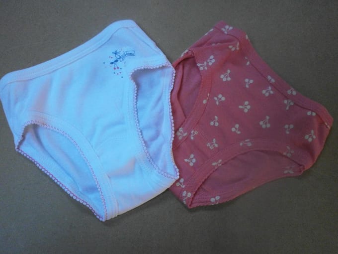 Petit Bateau - 2 Pack - Slip - Onderbroek kers - Meisje - 12 jaar 150