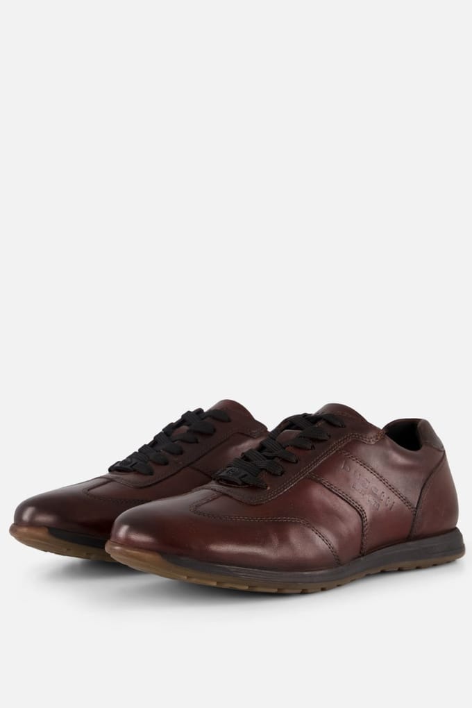 Bugatti Thorello Sneakers cognac Leer - Maat 45