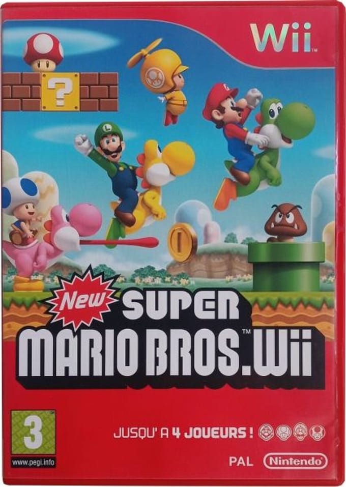 Wii New Super Mario Bros (FR)