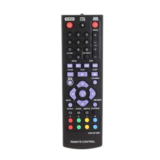 Vervangende Smart TV Afstandsbediening Televisie Controller voor AKB73615801 wit