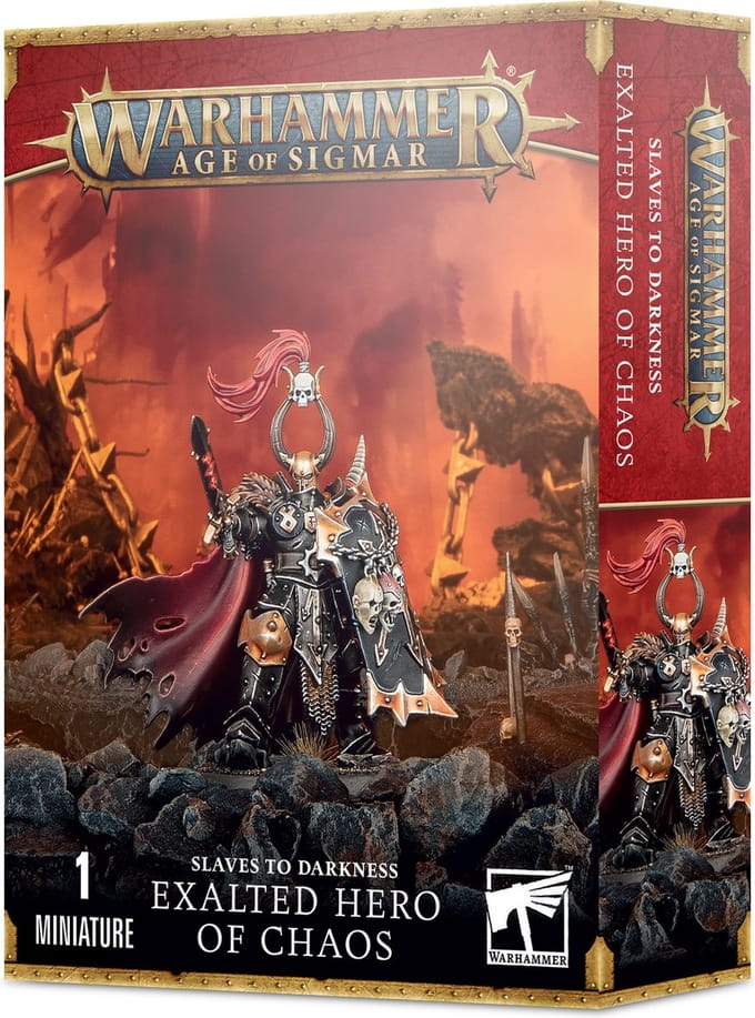 Figurine Games Workshop Warhammer AoS - Slave to Darkness Hero du Chaos Exalté
