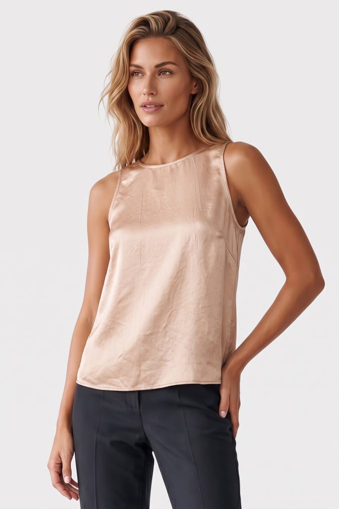 ARKET Isildur Top Beige Taglia: 32 | Magliette intime Outlet | Donna | Marrone