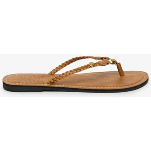 Superdry - Gevlochten Teenslippers Van Kunstleer - Dames - Slippers