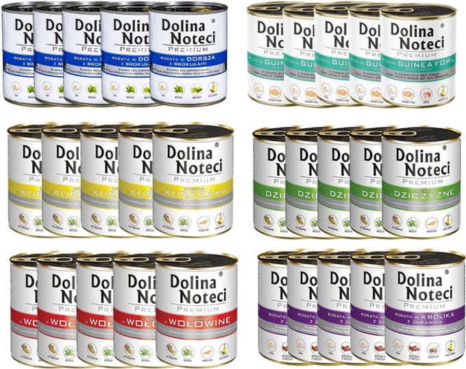Dolina Noteci Premium - Honden Natvoer - Mix Smaken