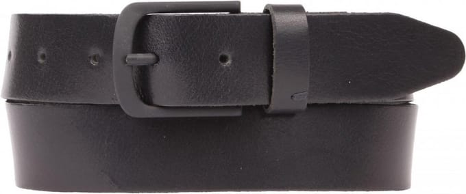 Presly & Sun Heren - Leren riem - Zwart - 105cm