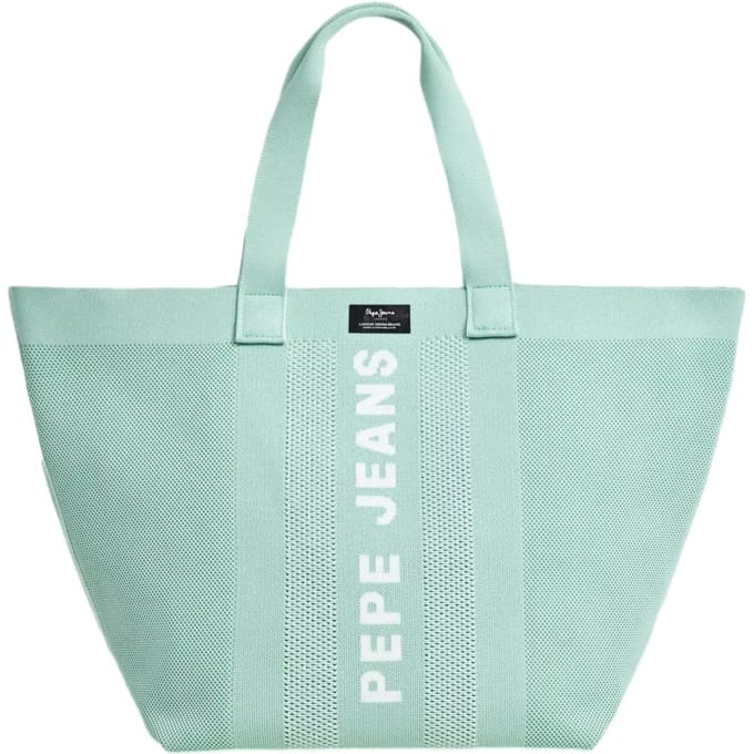 Pepe Jeans Knit Winslow Shopper Tas Groen