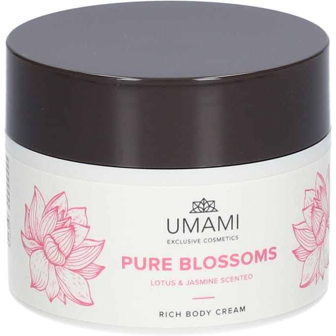Umami Pure Blossoms Rich Body Cream Lotus & Jasmijn 200 Crème