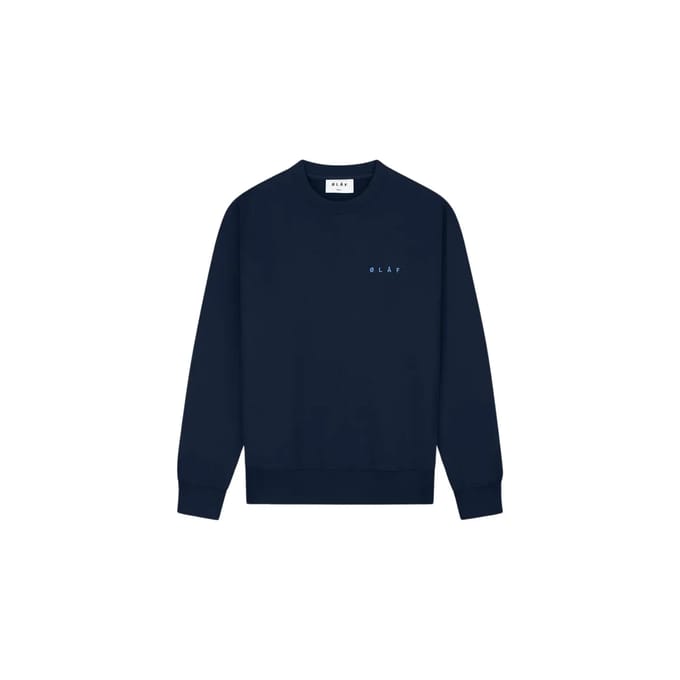 Sweater met ronde hals Olaf Hussein Lined Face