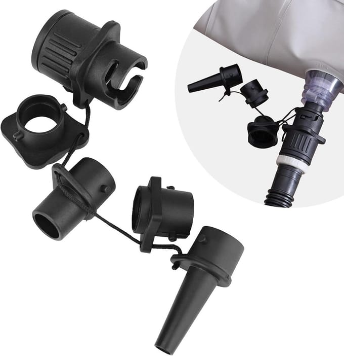Universele Adapter voor SUP, Kajak en Opblaasboot voor Standaard Luchtpompen