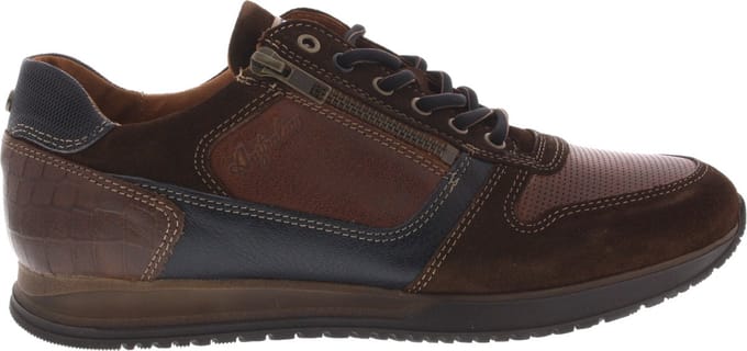 Heren Sneakers Australian Browning Width H Bruin - Maat 44