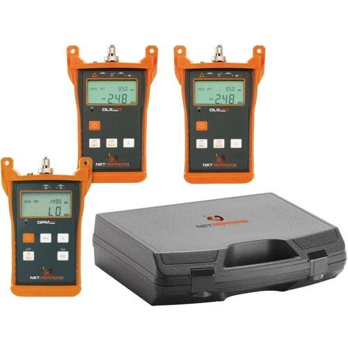 NetPeppers NP-OLT-QUAD NP-OLT-QUAD Glasvezeltester Meetbereik: Netwerk, Telecommunicatie